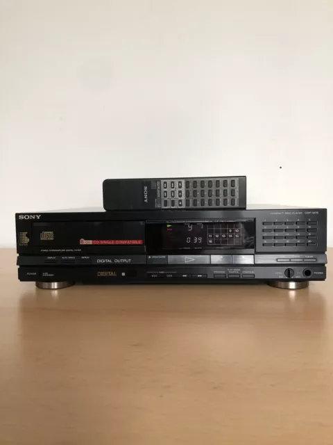 CD-Player, Sony CDP-M75 inkl. Fernbedienung Sony RM-D325