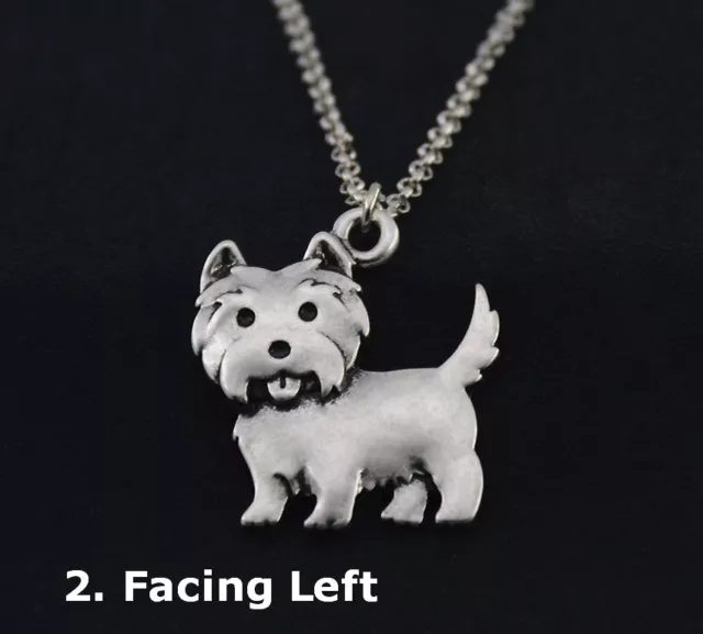 Cairn Terrier Necklace Facing LEFT, NWOT