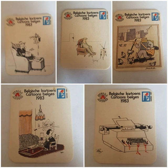 Belgischer Comiczeichner Gestorben 1983 5 Buchstaben STELLA ARTOIS 1983 cartoons belges EUR 10,00 - PicClick FR