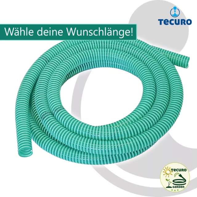 tecuro Saug- und Druckschlauch für Pumpen und Brunnen 1 1/2  Zoll - DN 38