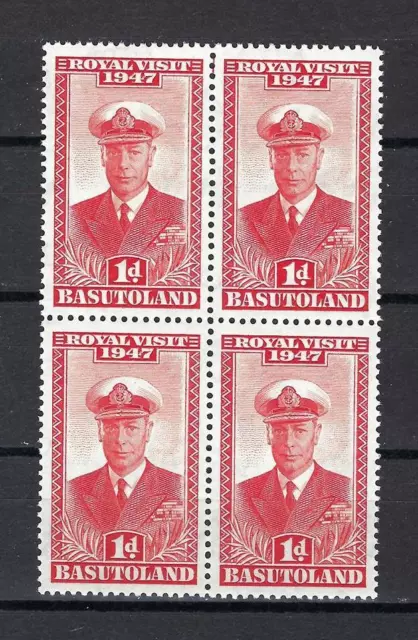 Basutoland 1947 Sc# 35 King George block 4 MNH