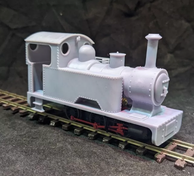 O-16.5 / 7mm / 1:43.5 Narrow Gauge "Albert" Body for Electrotren 0-6-0 Chassis