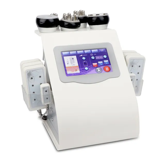 40K RF Profi 8 Pads LLLT lipoláser ultrasonido liposucción máquina de cavitación