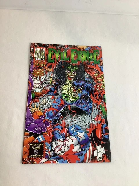 Evil Ernie vs. the Super Heroes #1 (Aug 1995, Chaos! Comics)
