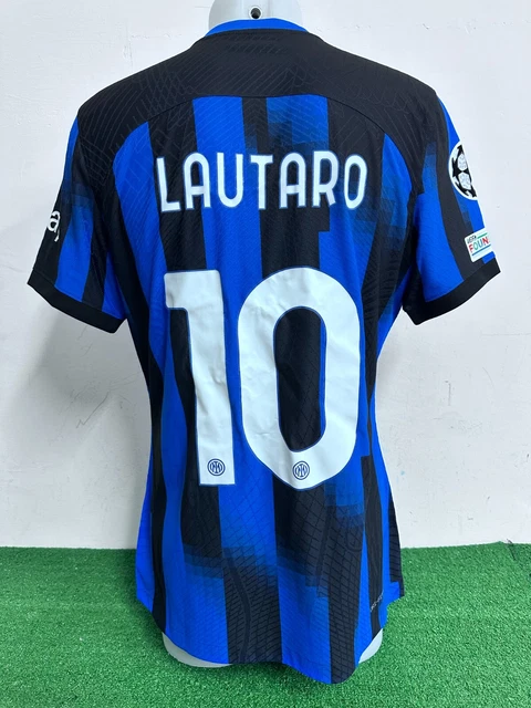 MAGLIA INTER LAUTARO Match Worn Indossata Shirt Jersey Camiseta 2023 2024 Coa EUR 999 99 PicClick IT
