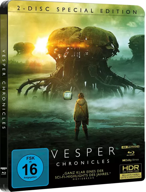 Vesper (4K UHD + Blu-ray Steelbook) Brand New & Sealed