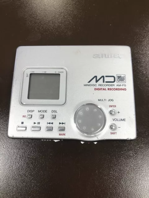 Lecteur/enregistreur MINIDISC Walkman AIWA AM-F75 (non testé)