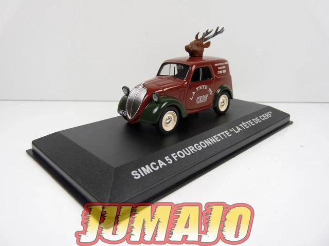 PIT4 1/43 Altaya IXO Fourgonette France Simca 5 Fourgonnette La tête de cerf