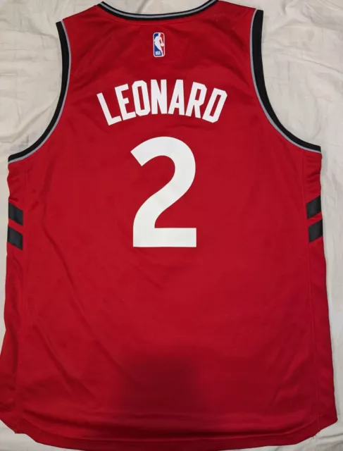 Kawhi Leonard #2 Toronto Raptors 2019 NBA basketball Fanatics jersey L