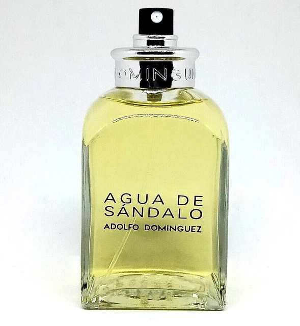 AGUA DE SANDALO 120ml. Adolfo Dominguez eau toilette Spray 4 Fl
