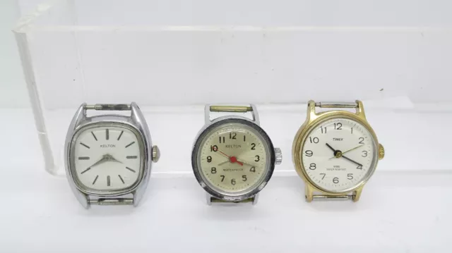 Lot montres vintages KELTON TIMEX