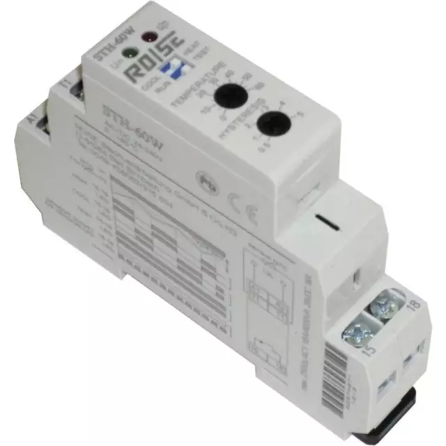 Rose LM Schaltschrankheizungs-Thermostat STH-60W 240 V/AC, 240 V/DC 1 Schließer