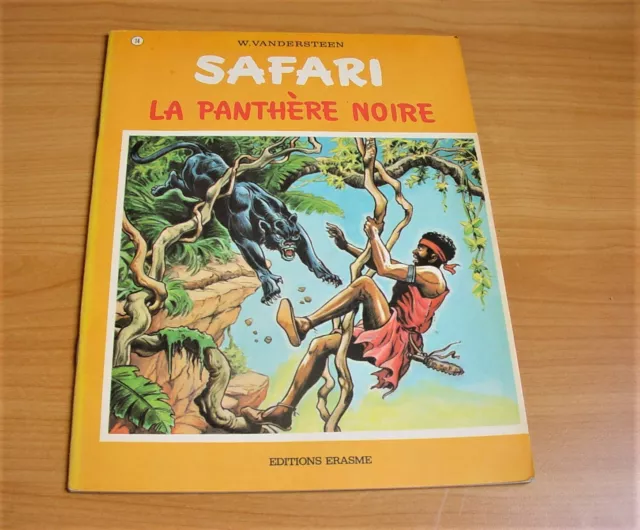 Safari 14 - La panthère noire - Vandersteen EO 1973 BD