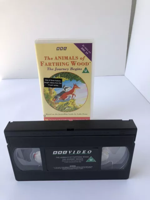 The Animals Of Farthing Wood: Part 1 - The Journey Begins - BBC VHS (1992)