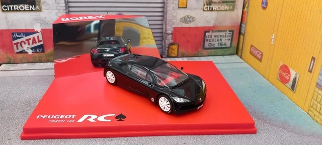 PEUGEOT RC PIQUE CONCEPT CAR Noir STARTER 1:43 de reference T201