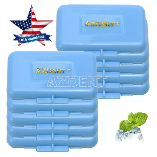 100Packs Dental Orthodontic Wax Mint Scent for Relief Brackets Gum Irritation US