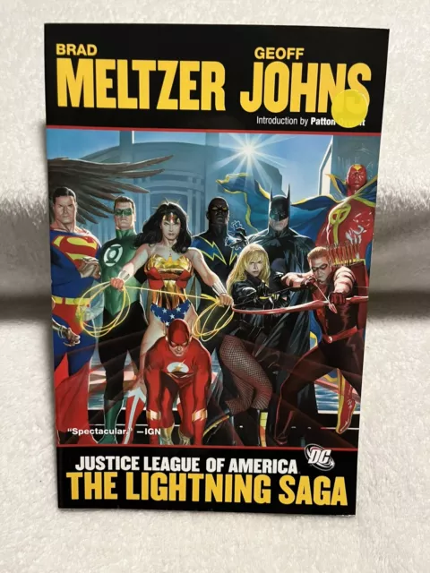 Justice League of America The Lightning Saga DC TPB JLA Meltzer