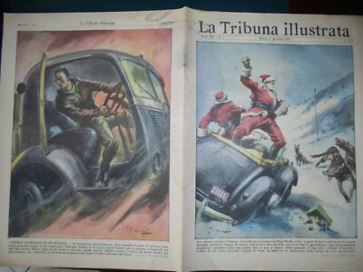 Casablanca LA TRIBUNA ILLUSTRATA 7 gennaio 1951 Papà Natale contro i lupi 