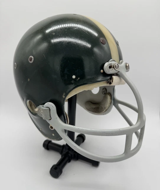 VINTAGE 1970'S MACGREGOR 100MH Clear Shell Football Game Helmet Size 7 1/4  $249.99 - PicClick