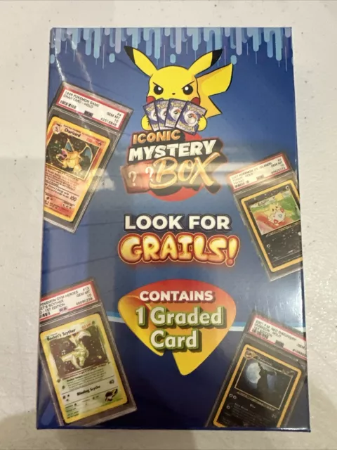 Iconic Mystery Graded Pokémon Box Psa Cgc Bgs