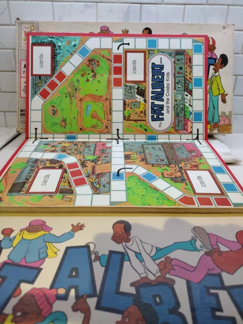 Vintage Fat Albert & the Cosby Kids Board game 1973 MB - *Not complete* 3