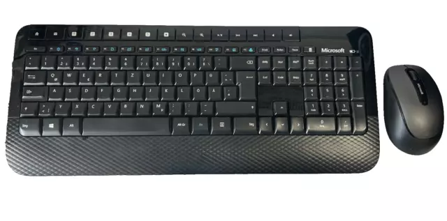 Microsoft 2000 Desktop Funk Tastatur Maus, Wireless Keyboard Mouse