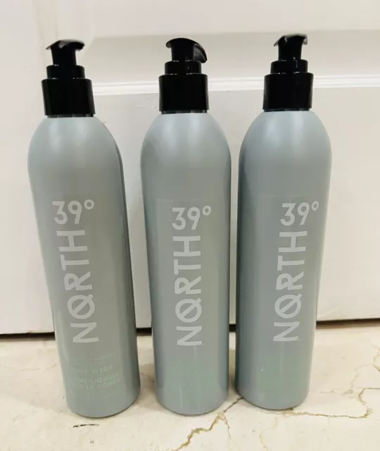 39 Degrees North Body Wash  Eucalyptus plus Lavender Moisturizing bundle of 3