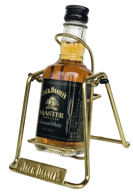 JACK DANIELS MASTER Distiller Vintage 90's Miniature -RARE