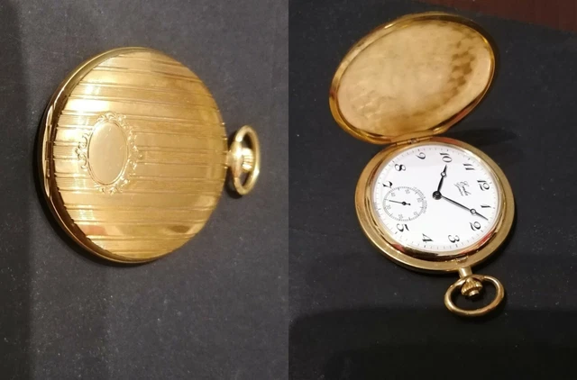 Genève Savonette Taschenuhr Gold 585 Gold Alte GlashÃ¼tte Uhr Wert