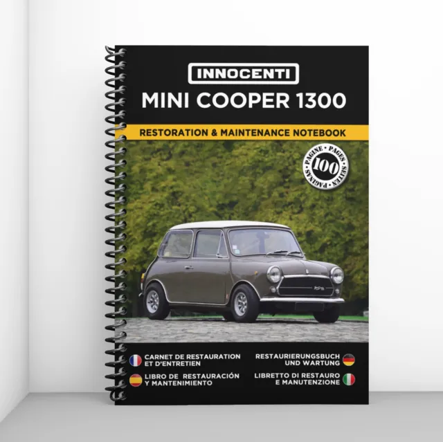 Innocenti Mini Cooper 1300 : Libro De Restoraciòn Y Mantenimiento - Envío Gratis