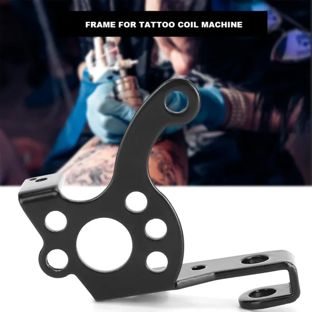 April GiftPratical robusta macchina per tatuaggi parte in acciaio telaio macchina per tatuaggi per