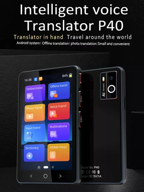 Smart Language Translator Instant Two-Way Real time Voice Recorder Transcriber 3