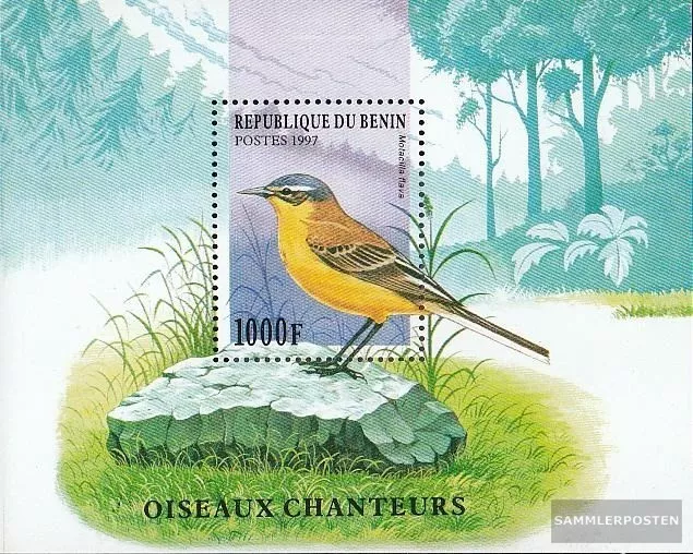 Benin block31 unmounted mint / never hinged 1997 Songbirds