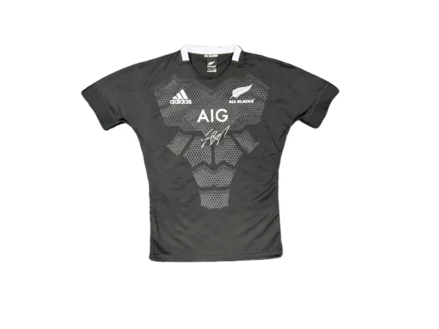 Sonny Bill Williams Signed New Zealand All Blacks Home Rugby Shirt 2018-2019