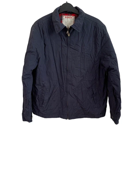 MCGREGOR SCOTTISH DRIZZLER Vintage Cotton Full zip Jacket Coat