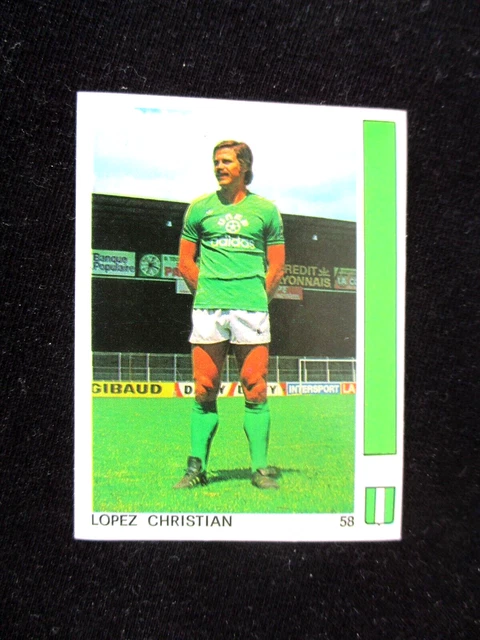 Album Panini Football 1980 – Spécial Saint-Étienne Avec 23 Vignettes D1/D2 – Édition Rare