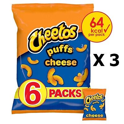 Cheetos Fromage Bouffées Chips 18 X 13g Neuf Stock
