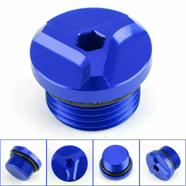Billet Aluminum Oil Filler Cap Blue For BMW S1000RR 09-18 S1000XR S1000R 14-18//