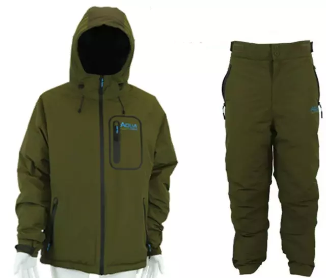 Aqua F12 Thermal Jacket and Trousers Carp Fishing NEW 2020