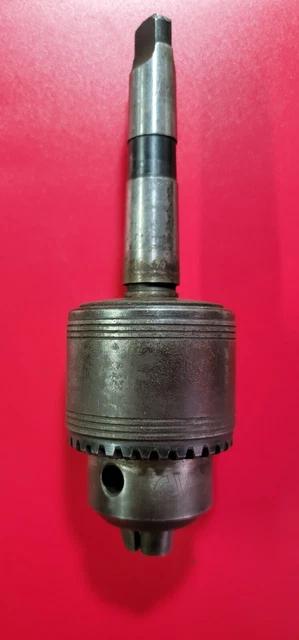 Vintage CVA Drill Chuck 3T CAP. 0-1/2-13M/M & #2 Morse Taper - MADE IN ENGLAND