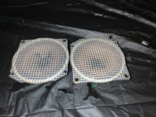 Mercedes OEM W123 front dash speakers EARLY STYLE RARE