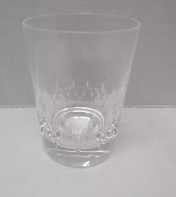 WEDGWOOD Cut Crystal Very Want DUCHESSE Double Old Fashioned Glass