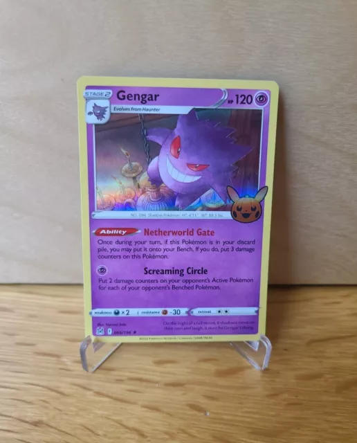 TIMBRE GENGAR TRICK Or Trade 2023 Halloween BOOster Card 066/196