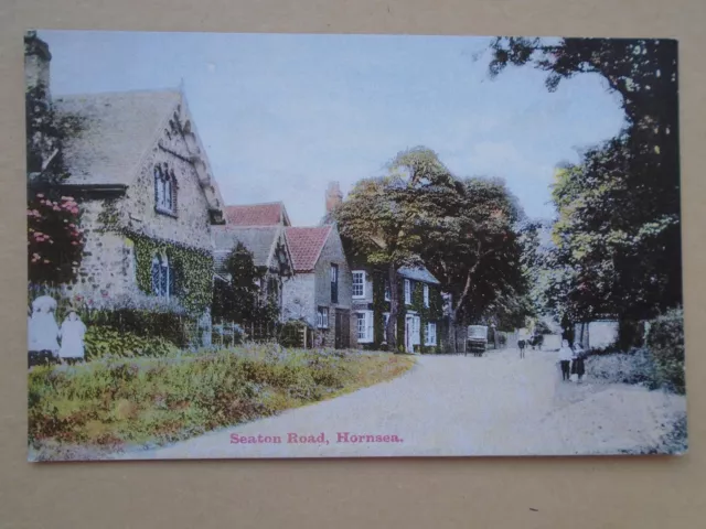 Postcard of Seaton Road Hornsea Yorkshire