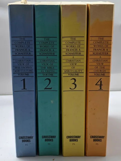 The Complete Works of Francis A. Schaeffer Volume 1-4 Book Set