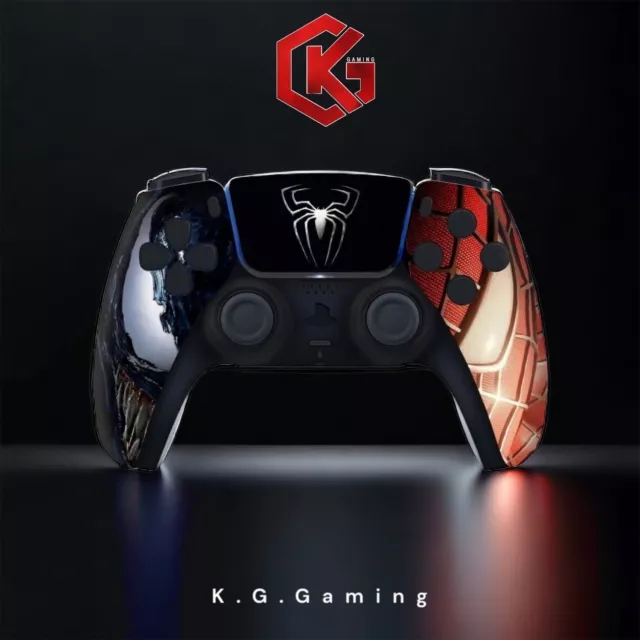 PlayStation 5 Scuf Controller  Design Spider-Man & Venom  Limitiert NEU!