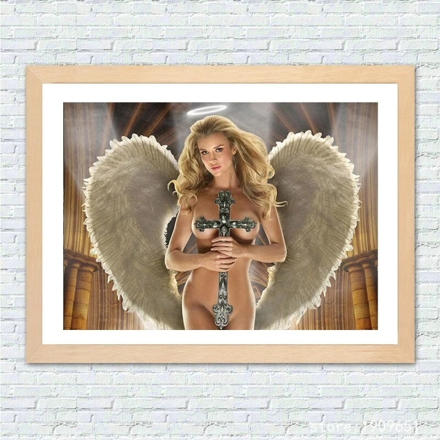 Bilderdepot24 impression sur toile femme nue (Panorama) 90x30cm