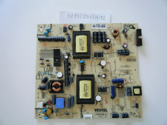 carte d'alimentation TV PHILIPS 32PFL3517H/12
