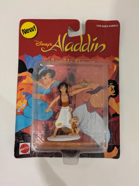 SET OF 4 1996 Disney Aladdin Series Mini Books by Mouse Works 3-1/4