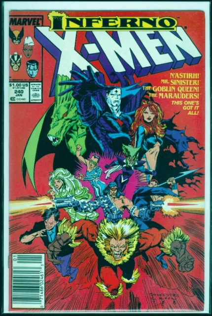 Marvel Comics Uncanny X-MEN #240 VFN/NM 9.0